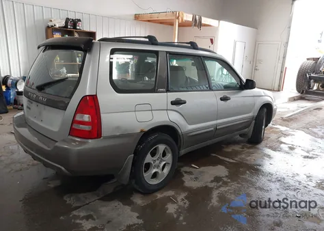 2004 Subaru Forester 2.5Xs из США, поврежденный, VIN JF1SG656X4H728717